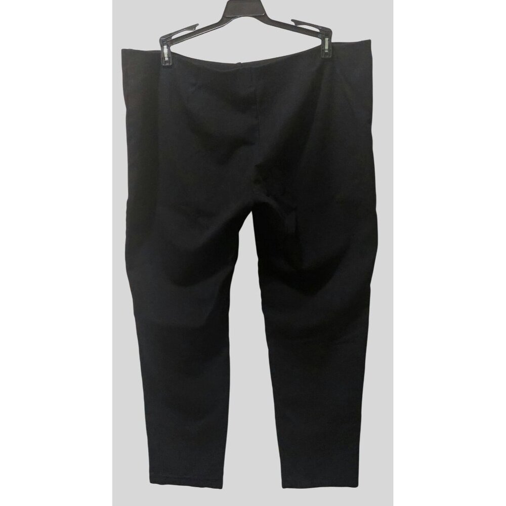 Eileen Fisher Women's Black Stretch Pants Size Large - Picture 2 of 8